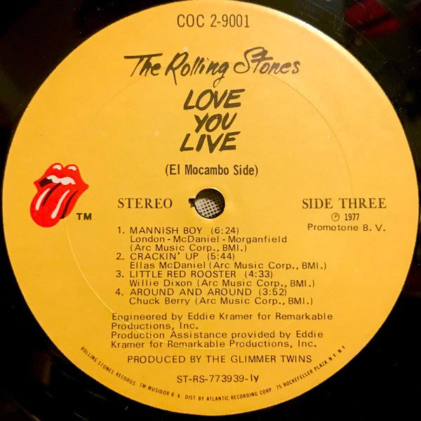 The Rolling Stones : Love You Live (2xLP, Album, LY )