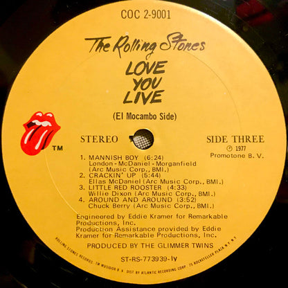 The Rolling Stones : Love You Live (2xLP, Album, LY )