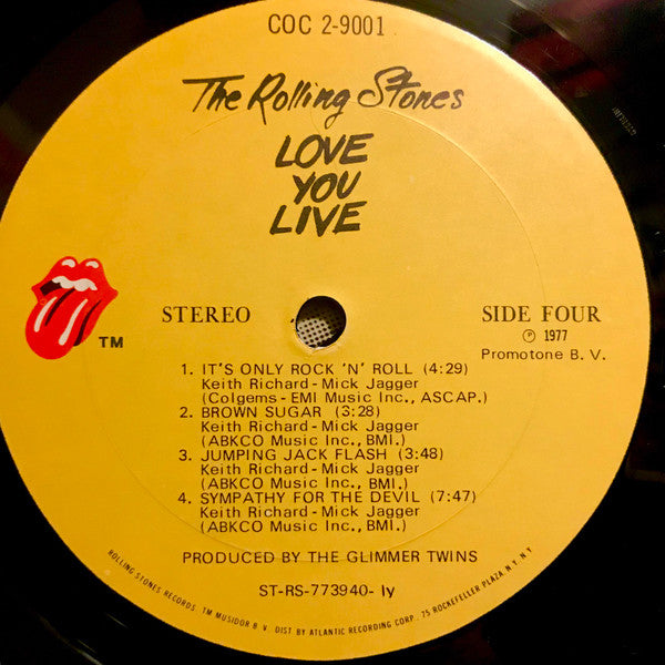 The Rolling Stones : Love You Live (2xLP, Album, LY )