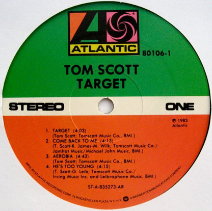 Tom Scott : Target (LP, Album, AR)
