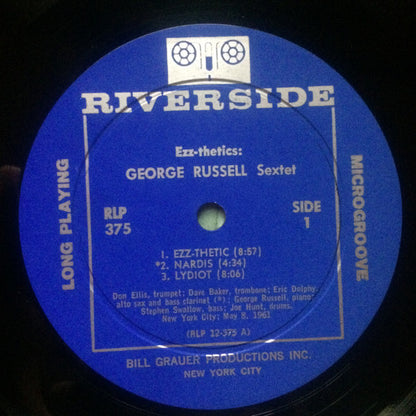 The George Russell Sextet : Ezz-thetics (LP, Album, Mono)