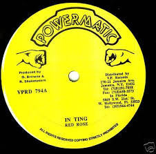 Anthony Red Rose, Fragga Ranks : In Ting / Girls Highway (12")