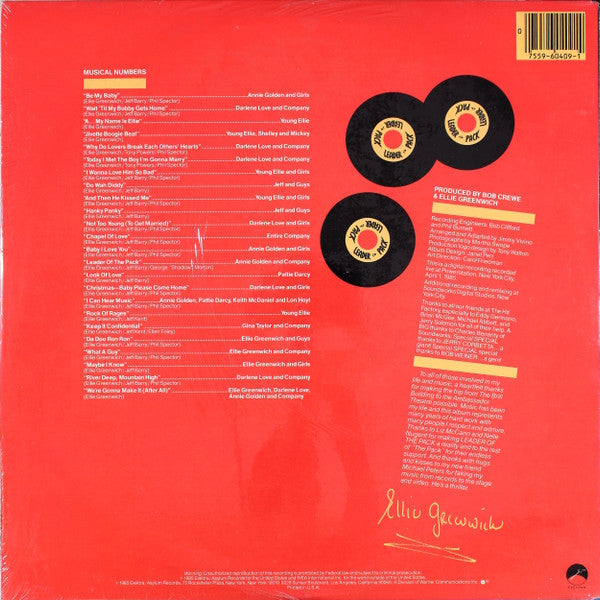 Various : Leader Of The Pack (Original Broadway Cast) (2xLP, Album, Gat)