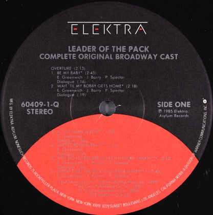 Various : Leader Of The Pack (Original Broadway Cast) (2xLP, Album, Gat)