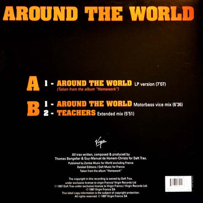 Daft Punk : Around The World (12", Single, EMI)