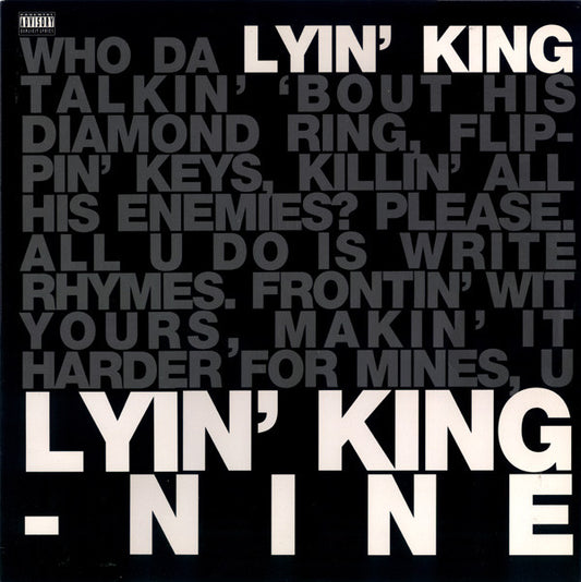 Nine : Lyin' King (12", Single)
