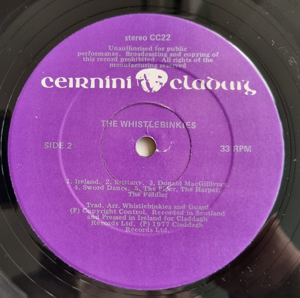 The Whistlebinkies : The Whistlebinkies (LP, Album)