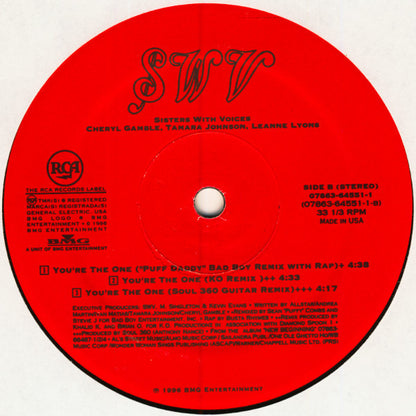 SWV : You're The One (Remixes) (12")