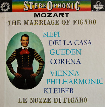Wolfgang Amadeus Mozart, Wiener Philharmoniker, Erich Kleiber, Hilde Güden, Lisa Della Casa, Suzanne Danco, Cesare Siepi, Alfred Poell, Fernando Corena : Le Nozze Di Figaro (4xLP + Box)