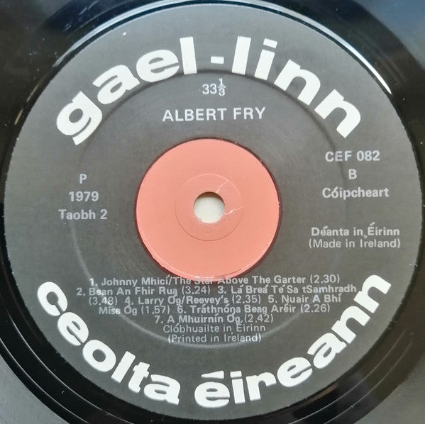 Albert Fry : Albert Fry (LP, Album)