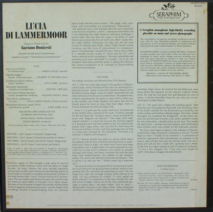 Maria Callas, Gaetano Donizetti, Giuseppe Di Stefano & Tito Gobbi, Tullio Serafin : Lucia Di Lammermoor - Florence May Festival 1953 (2xLP, Album, Mono, RE + Box)