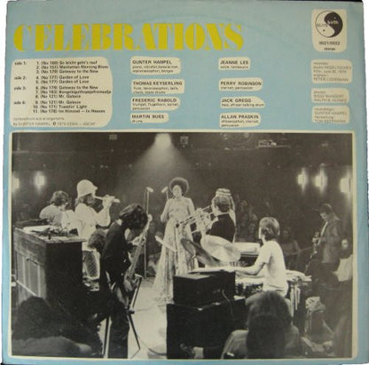 Gunter Hampel And His Galaxie Dream Band : Celebrations (2xLP, Album)