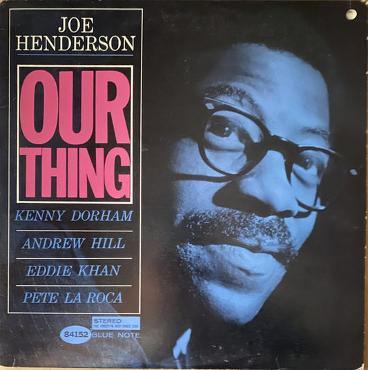 Joe Henderson : Our Thing (LP, Album, RE, RM, DMM)