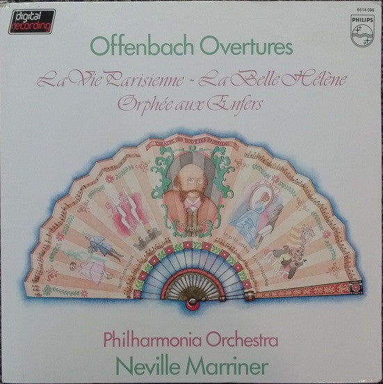 Philharmonia Orchestra • Sir Neville Marriner : Offenbach Ouvertures (LP, Album)