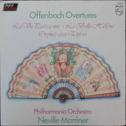 Philharmonia Orchestra • Sir Neville Marriner : Offenbach Ouvertures (LP, Album)