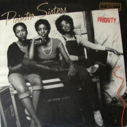 Pointer Sisters : Priority (LP, Album, Promo)