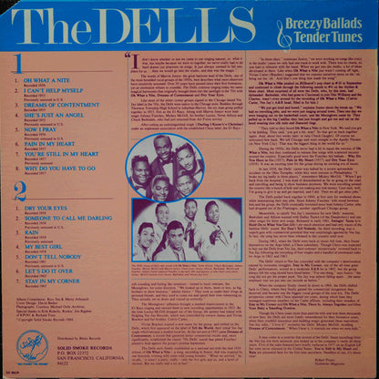 The Dells : Breezy Ballads & Tender Tunes (LP, Comp, Mono, Rai)