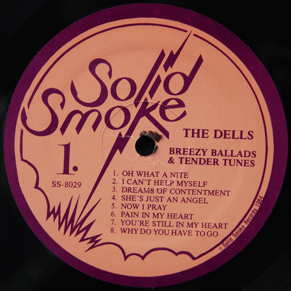 The Dells : Breezy Ballads & Tender Tunes (LP, Comp, Mono, Rai)