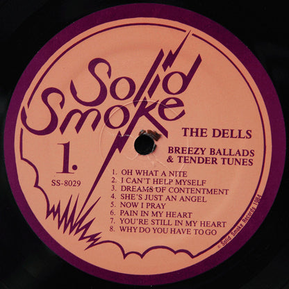 The Dells : Breezy Ballads & Tender Tunes (LP, Comp, Mono, Rai)