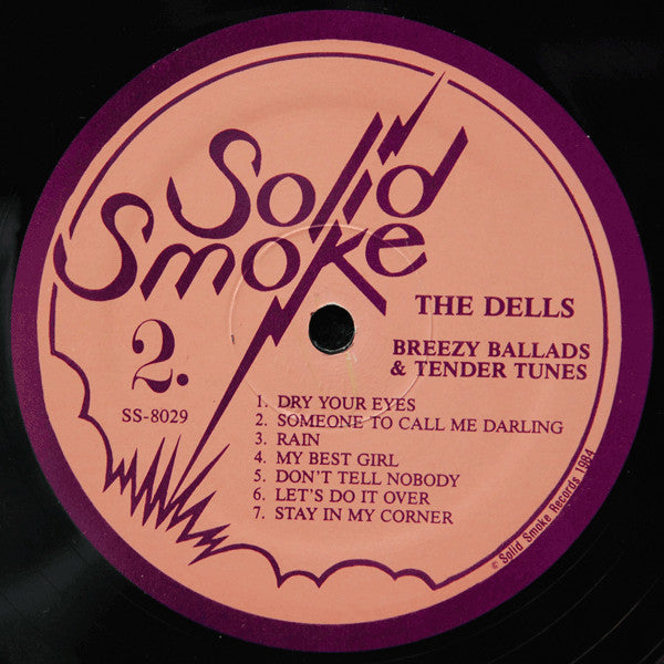 The Dells : Breezy Ballads & Tender Tunes (LP, Comp, Mono, Rai)