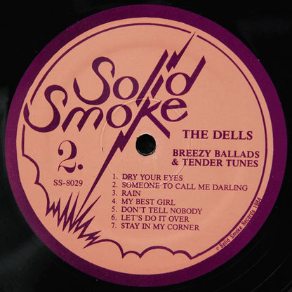 The Dells : Breezy Ballads & Tender Tunes (LP, Comp, Mono, Rai)