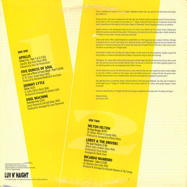 Various : What It Is! (LP, Comp)
