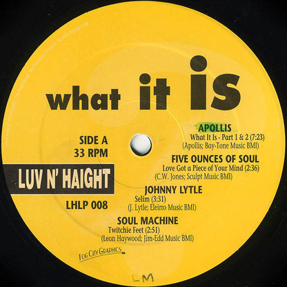 Various : What It Is! (LP, Comp)