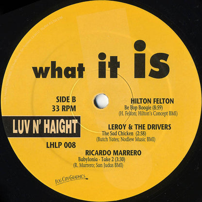 Various : What It Is! (LP, Comp)