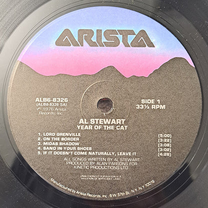 Al Stewart : Year Of The Cat (LP, Album, RE)