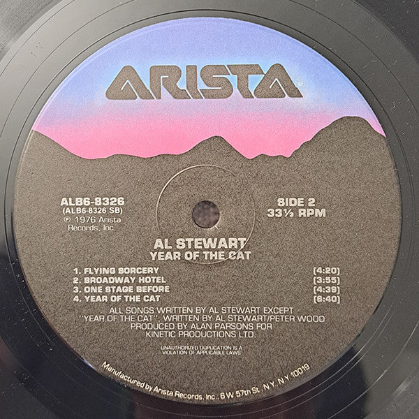 Al Stewart : Year Of The Cat (LP, Album, RE)