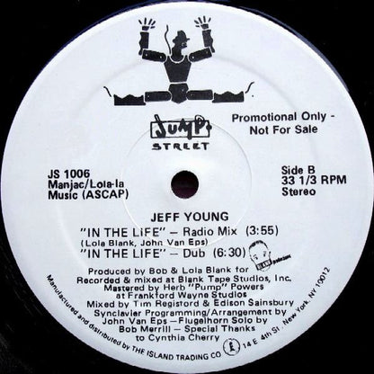 Jeff Young (6) : In The Life (12", Promo)