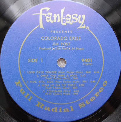 Jim Post : Colorado Exile (LP, Album, Gat)