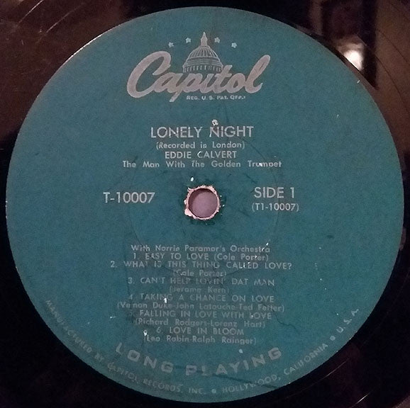 Eddie Calvert : Lonely Night (LP)