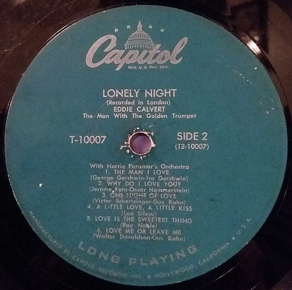 Eddie Calvert : Lonely Night (LP)