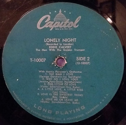 Eddie Calvert : Lonely Night (LP)