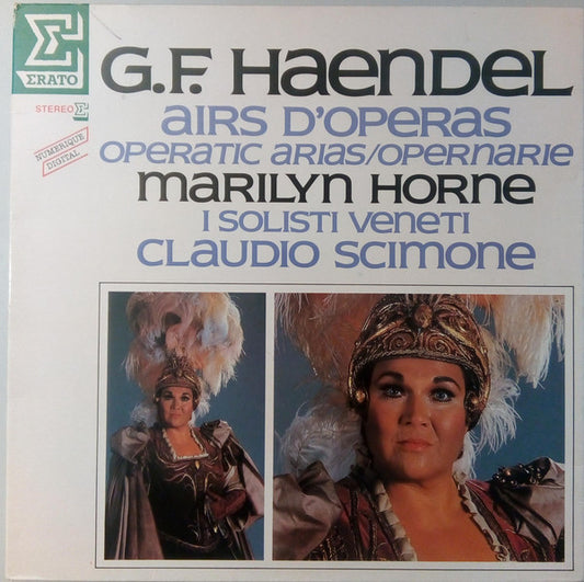 Georg Friedrich Händel - Marilyn Horne, I Solisti Veneti, Claudio Scimone : Airs D'Operas (LP)