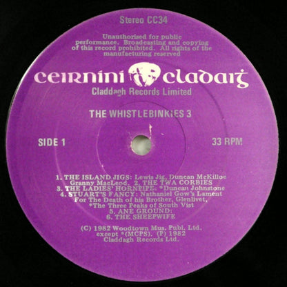 The Whistlebinkies : The Whistlebinkies 3 (LP, Album)