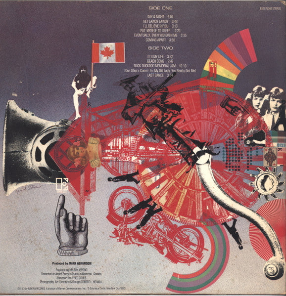 The Wackers : Shredder (LP, Album, Promo)