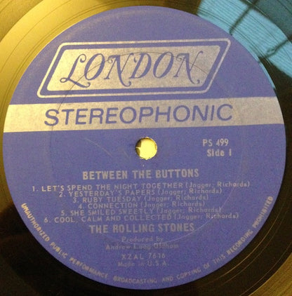 The Rolling Stones : Between The Buttons (LP, Album, San)