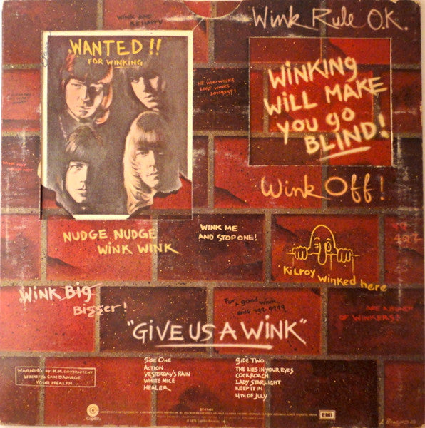 The Sweet : Give Us A Wink (LP, Album, Club, RE, Ind)