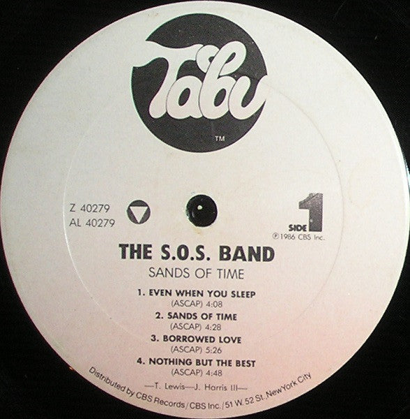 The S.O.S. Band : Sands Of Time (LP, Album, Pit)