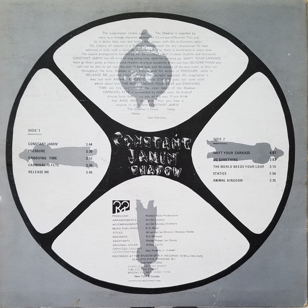 Shadow (11) : The Super Master Strikes Again Constant Jamin' (LP, Album)
