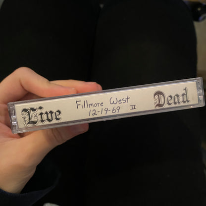 The Grateful Dead - Fillmore West 12/19/1969 (Pt. 2) (Bootleg Cassette)