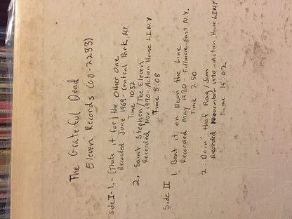 The Grateful Dead : Seven, Eleven Or Doubles: From The Time When The Grateful Dead Were The Grateful Dead (LP, Unofficial)