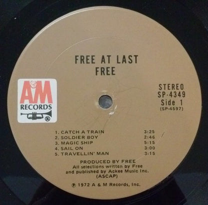Free : Free At Last (LP, Album, Ter)