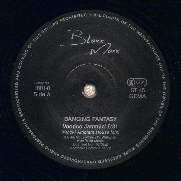 Dancing Fantasy : Voodoo Jammin' (12", Maxi)