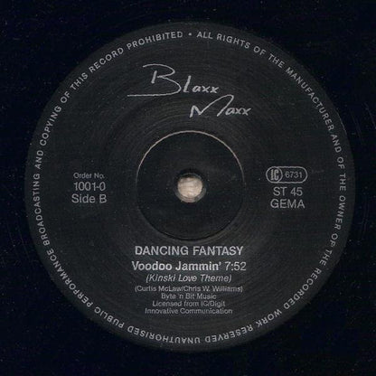 Dancing Fantasy : Voodoo Jammin' (12", Maxi)