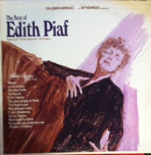 Edith Piaf : The Best Of Edith Piaf (LP, Comp)