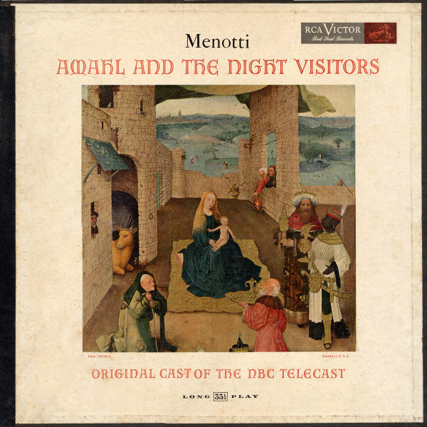 Gian Carlo Menotti, Thomas Schippers : Amahl And The Night Visitors (LP, Album, Boo + Box)