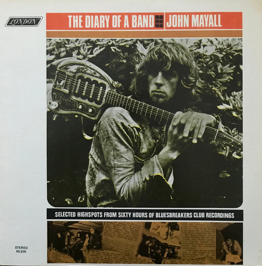 John Mayall : The Diary Of A Band (LP, Album, M/Print, Wad)